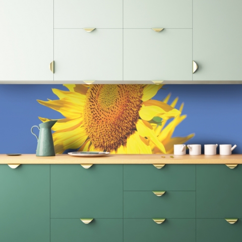 Küchenrückwand Sonnenblumen Tag