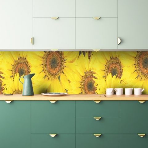 Küchenrückwand Sonnenblüte