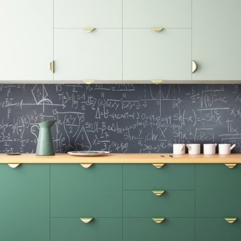 Küchenrückwand Mathe
