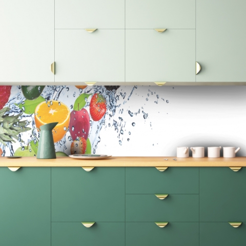 Küchenrückwand Obst Design