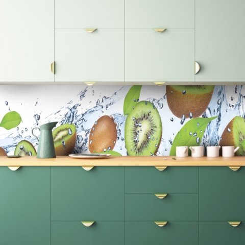 Küchenrückwand Kiwi