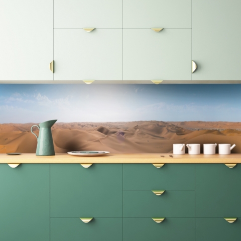 Küchenrückwand Wüsten Landschaft
