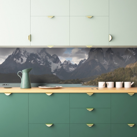 Küchenrückwand Kanada Berge See