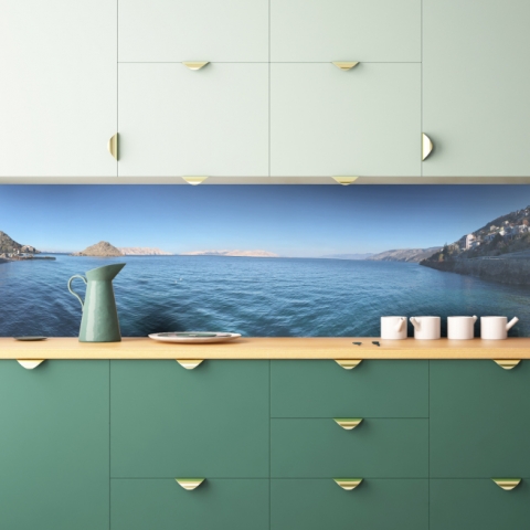 Küchenrückwand Landschaft am Meer