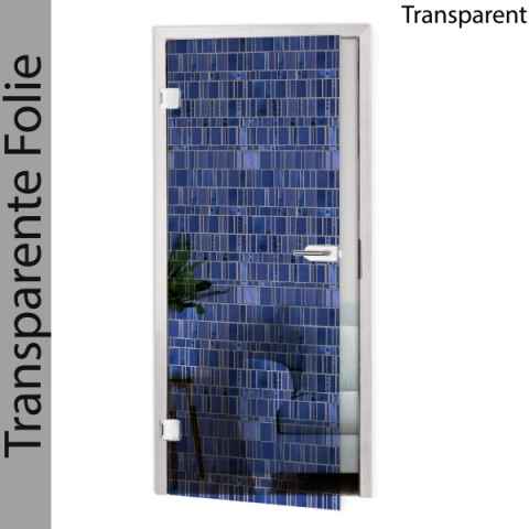 Glastür Folie Mosaik Modern nach Maß