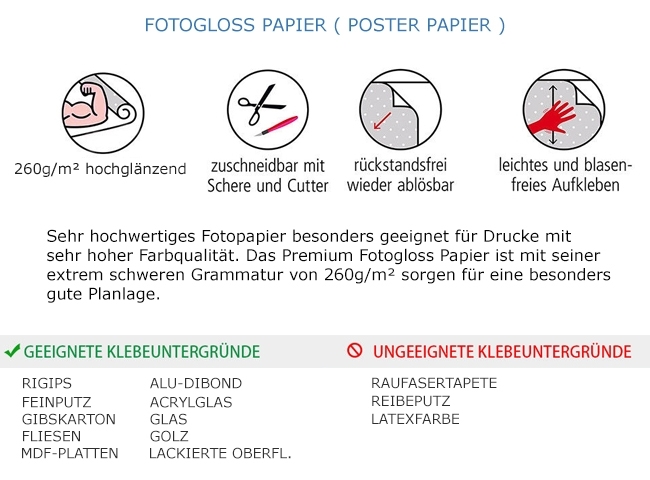 Türposter Colorful Patchwork individuell nach maß
