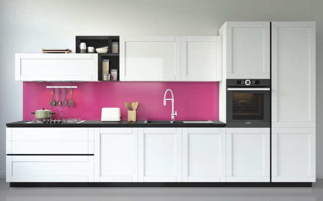 Küchenrückwand VioletRed3 (205 50 120) #CD3278