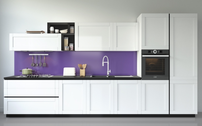Küchenrückwand Purple3 (125 38 205) #7D26CD