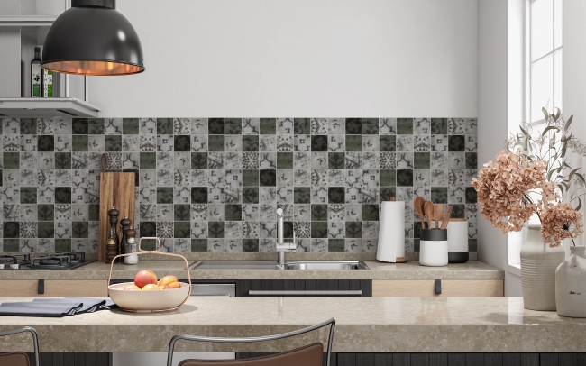 Küchenrückwand Römische Mosaik