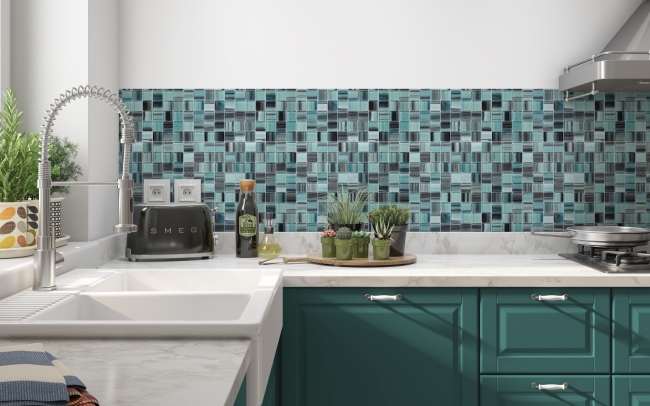 Küchenrückwand Mosaik Mix