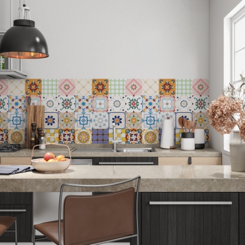 Küchenrückwand Azulejo Kacheln