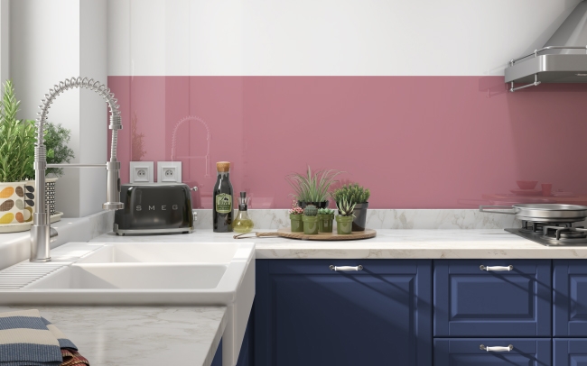 Küchenrückwand Pink3 (205 145 158) #CD919E
