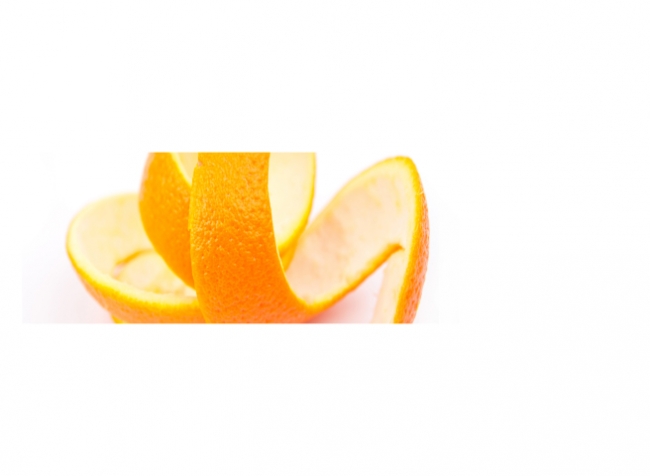 Küchenrückwand Orangenschale