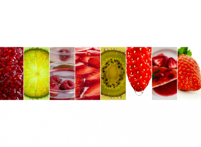 Küchenrückwand Früchte Mix