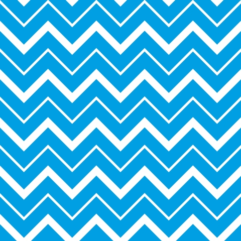 Küchenrückwand Blauer Chevron Zick Zack