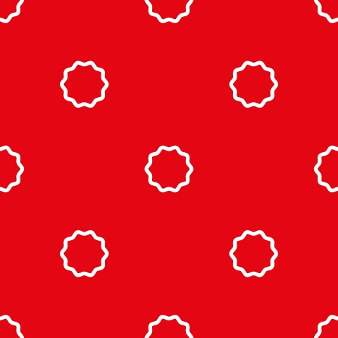 Küchenrückwand Rote Kreissterne