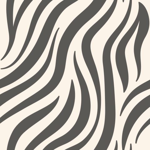 Küchenrückwand Zebra Design