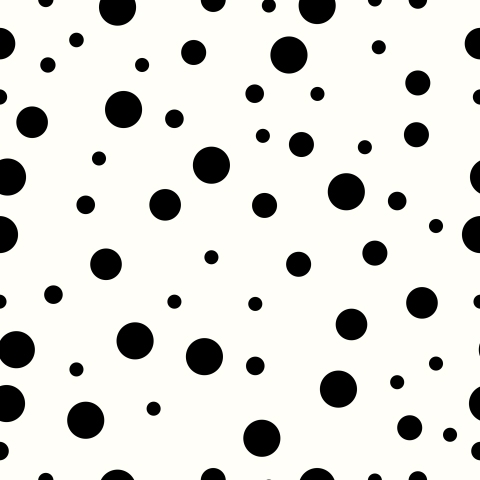 Küchenrückwand Polkadot Muster