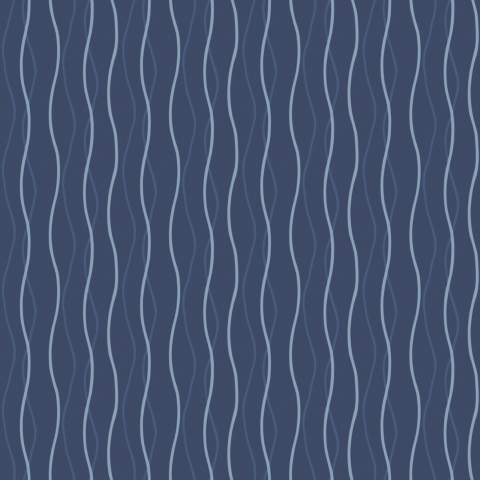 Küchenrückwand Blau Wellen