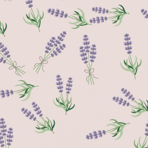 Küchenrückwand Lavendel Muster