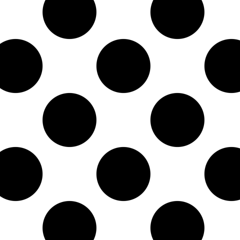 Küchenrückwand Polka Dots