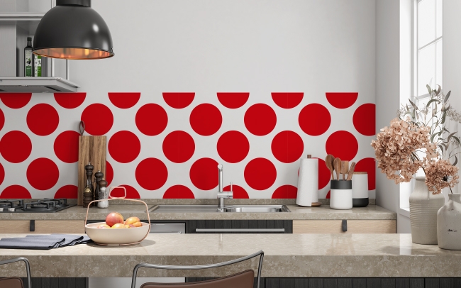 Küchenrückwand Red Point