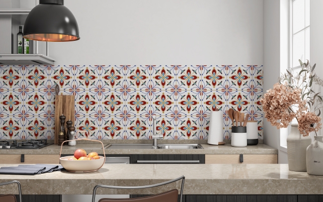 Küchenrückwand Marokko Palast Muster
