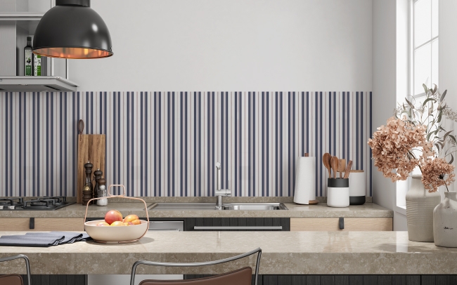 Küchenrückwand Linien Design