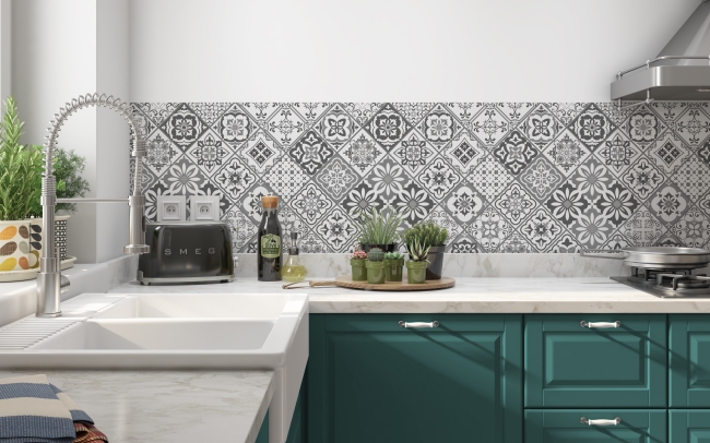 Küchenrückwand Ornament Tiles