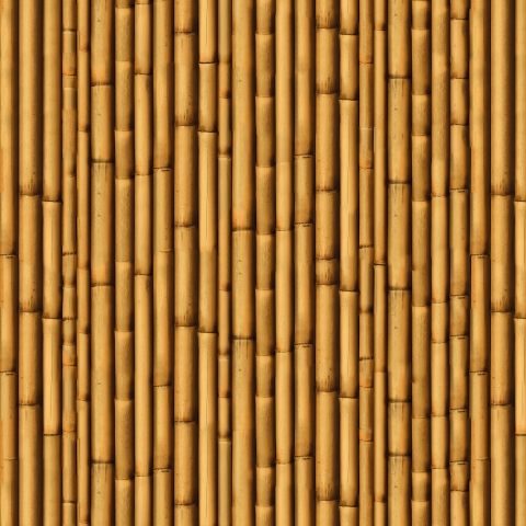 Küchenrückwand Bambusstäbe