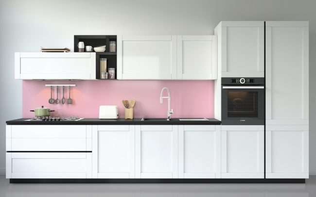 Spritzschutz Küche Pink1 (255 181 197) #FFB5C5