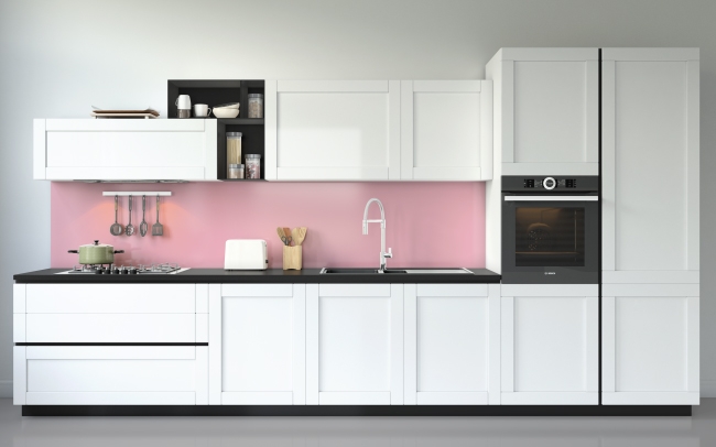 Spritzschutz Küche Pink2 (238 169 184) #EEA9B8