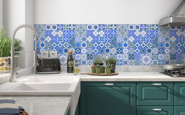 Spritzschutz Küche Mosaic Patchwork