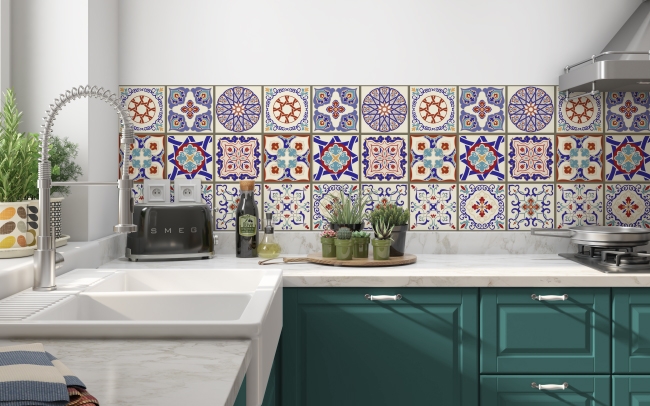 Spritzschutz Küche Moroccan Design