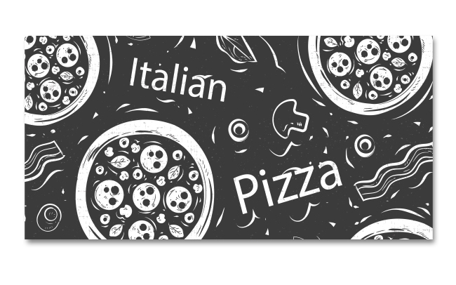 Spritzschutz Küche Italian Pizza