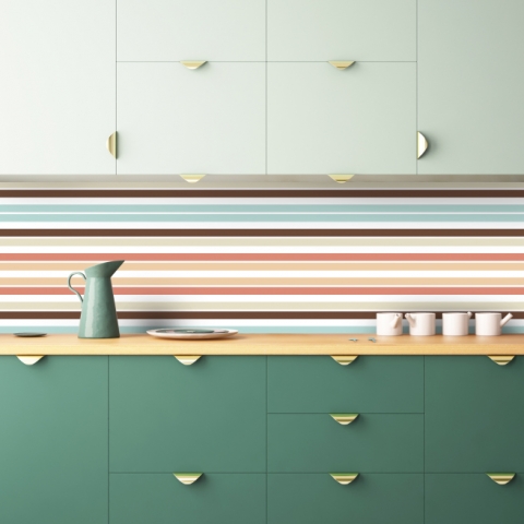 Spritzschutz Küche Linien Design