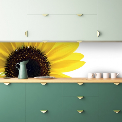 Spritzschutz Küche Sonnenblume