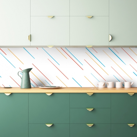 Spritzschutz Küche Diagonal Design