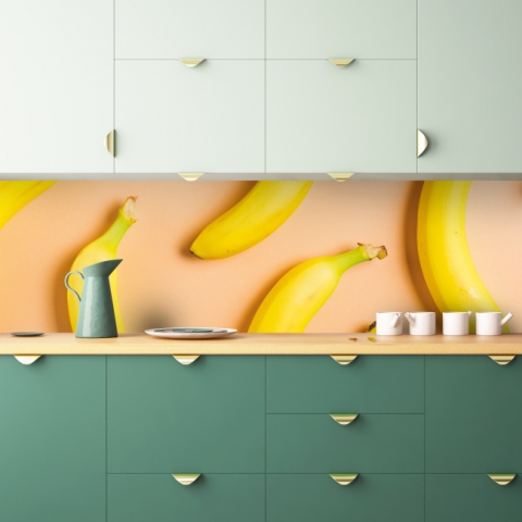 Spritzschutz Küche Bananen