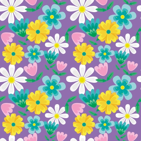 Spritzschutz Küche Flower Print