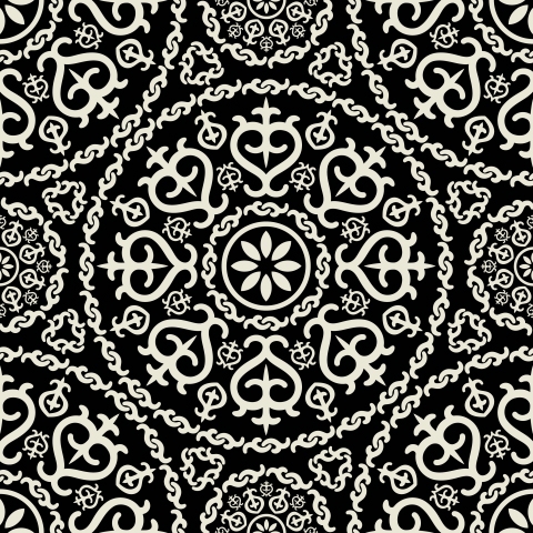 Spritzschutz Küche Mandala Ornament