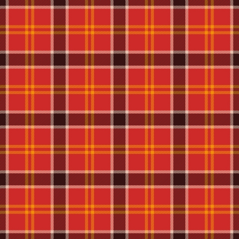 Spritzschutz Küche Tartan Stoff Optik