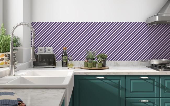 Küchenrückwand Stripes Design