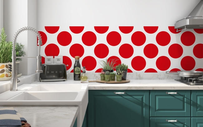 Küchenrückwand Red Point