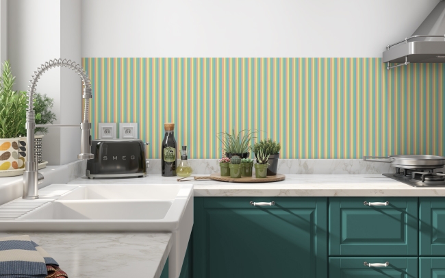 Küchenrückwand Dekorativ Linien
