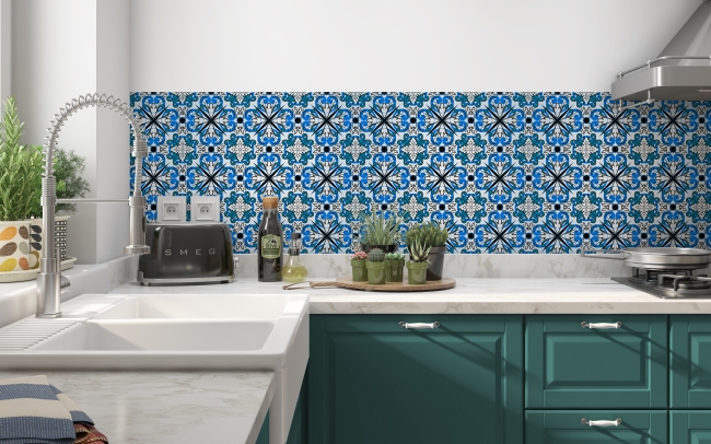 Küchenrückwand Traditionelle Mosaik