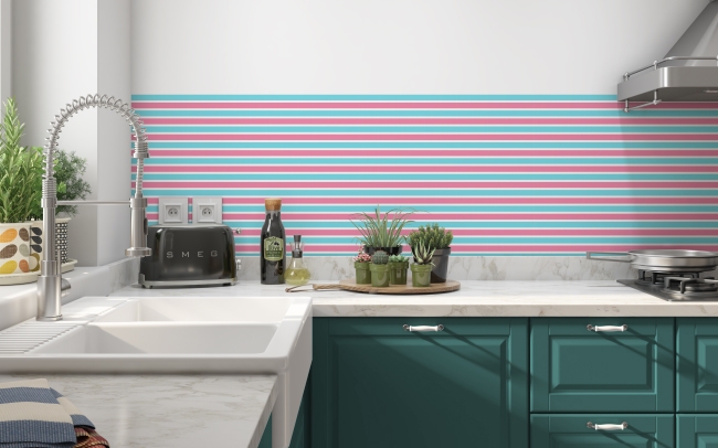 Küchenrückwand Horizontale Linien