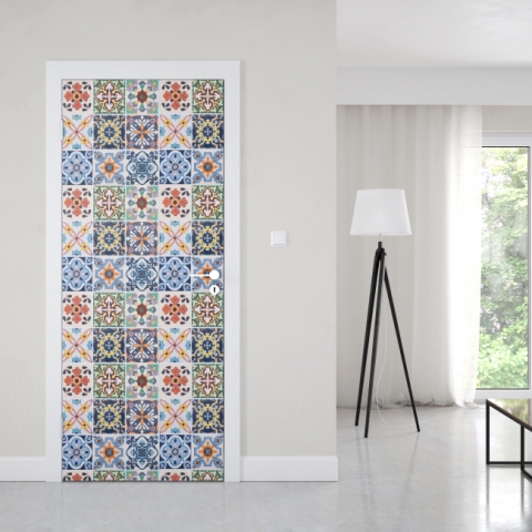 Türposter Kunstvolle Mosaik Fliesen Maßanfertigung