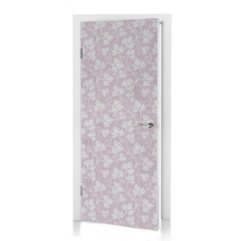 Türtapete Floral Shabby Stil