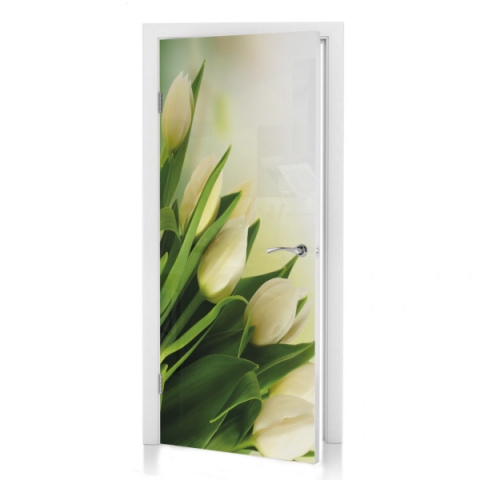 Türposter Tulpenstrauss